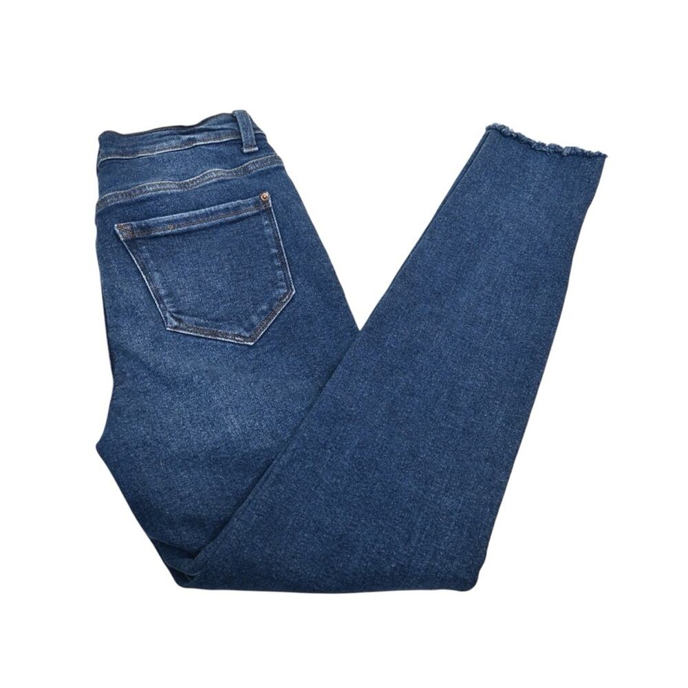 Kensie Jeans Women's 4/27 Kelsey Mid Waist Skinny Jeans - Picture 3 of 11